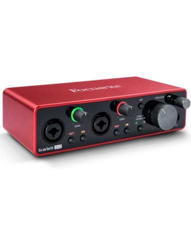 Interface audio 2 entrées 2 sorties, USB-C