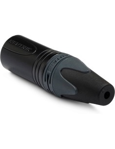 FICHE XLR MALE Noir NEUTRIK 2