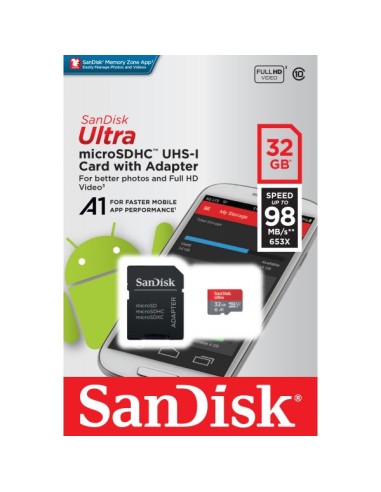 SanDisk carte micro SDHC 32 Go