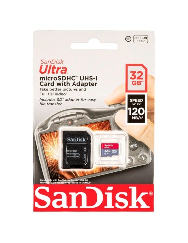 SanDisk Carte Micro SDHC Ultra 32Go