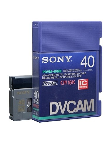 Cassette DVCAM 40 Minutes