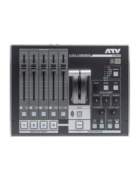 Mélangeur Audio/Vidéo 2entrées SDI , 2Entrées HDMI , 1 composite