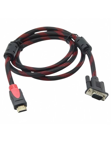 Cordon HDMI Vers VGA- Blindé - 1.5 m