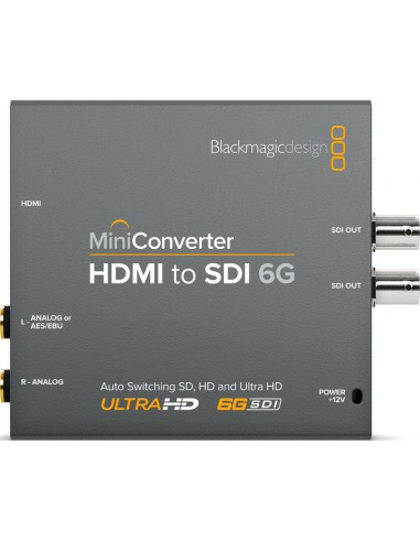 Blackmagic  Mini Converter - HDMI vers SDI 6G