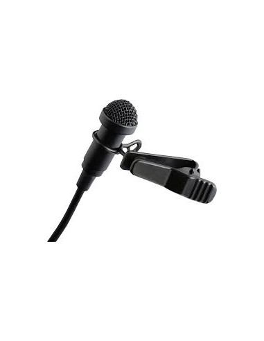 Microphone cravate électret, omnidirectionnel