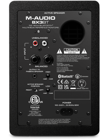 Enceintes  de monitoring M-Audio