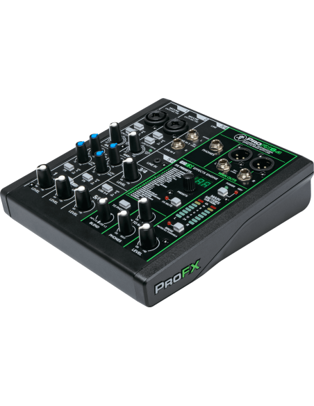 Mackie ProFX6v3 - Mixeur analogique 6 canaux avec USB+ effets , noir