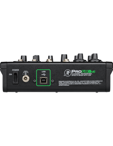 Mackie ProFX6v3 - Mixeur analogique 6 canaux...