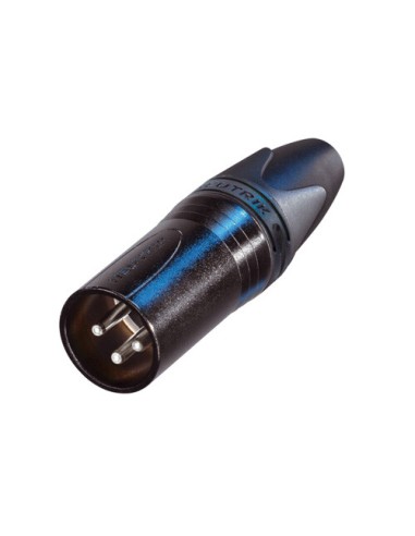 FICHE XLR MALE Noir -  NEUTRIK