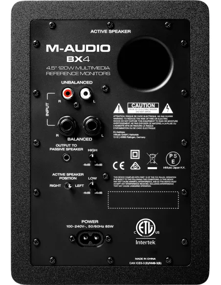 M-AUDIO BX4 Enceintes de monitoring